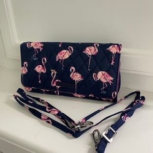 Vera Bradley Clutch like new.